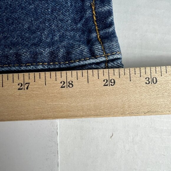Levi's Jeans Men's 29 x 29* 517 Boot Cut Blue Faded Cotton Denim Tag 32 x 30 - Picture 12 of 16